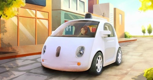 Google launches self-driving car: 'Goodbye steering wheel and pedals, it's the future'